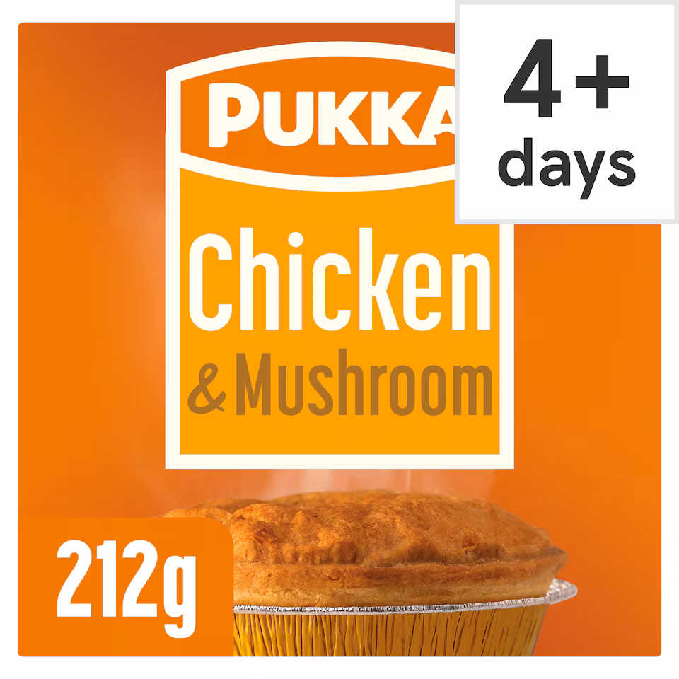Pukka Chicken & Mushroom Pie