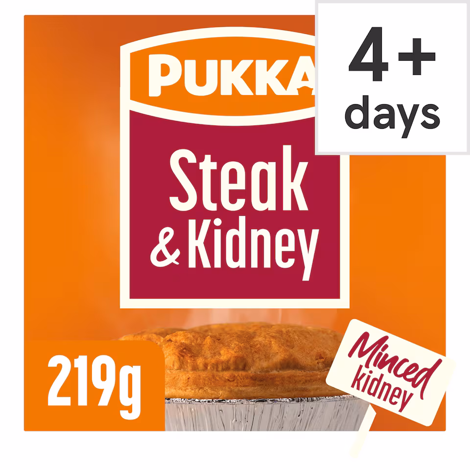 Pukka Steak And Kidney Pie