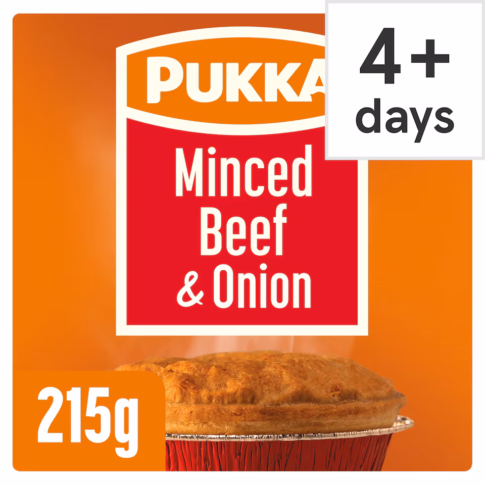 Pukka Minced Beef & Onion Pie