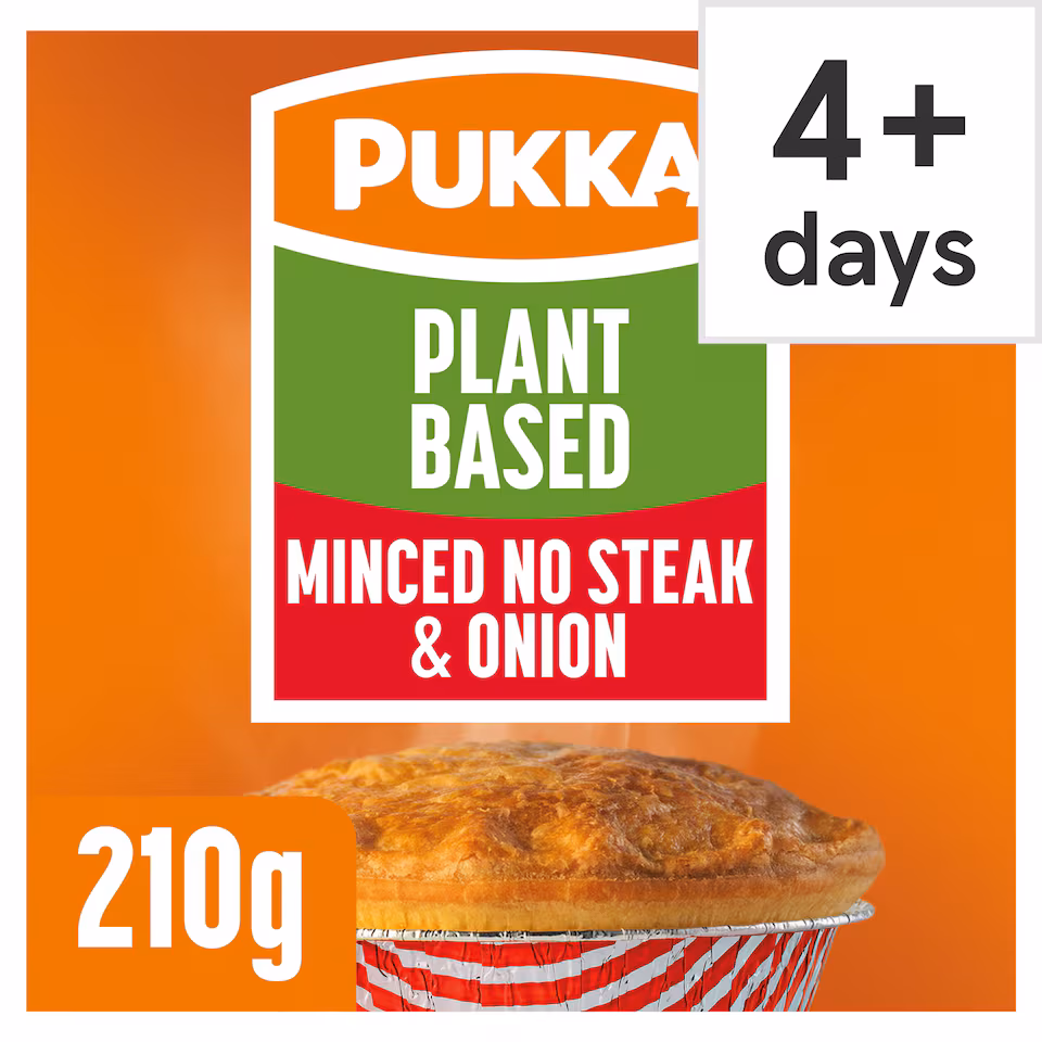 Pukka Vegan Minced Beef & Onion Pie