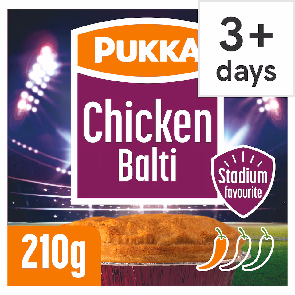Pukka Chicken Balti Pie