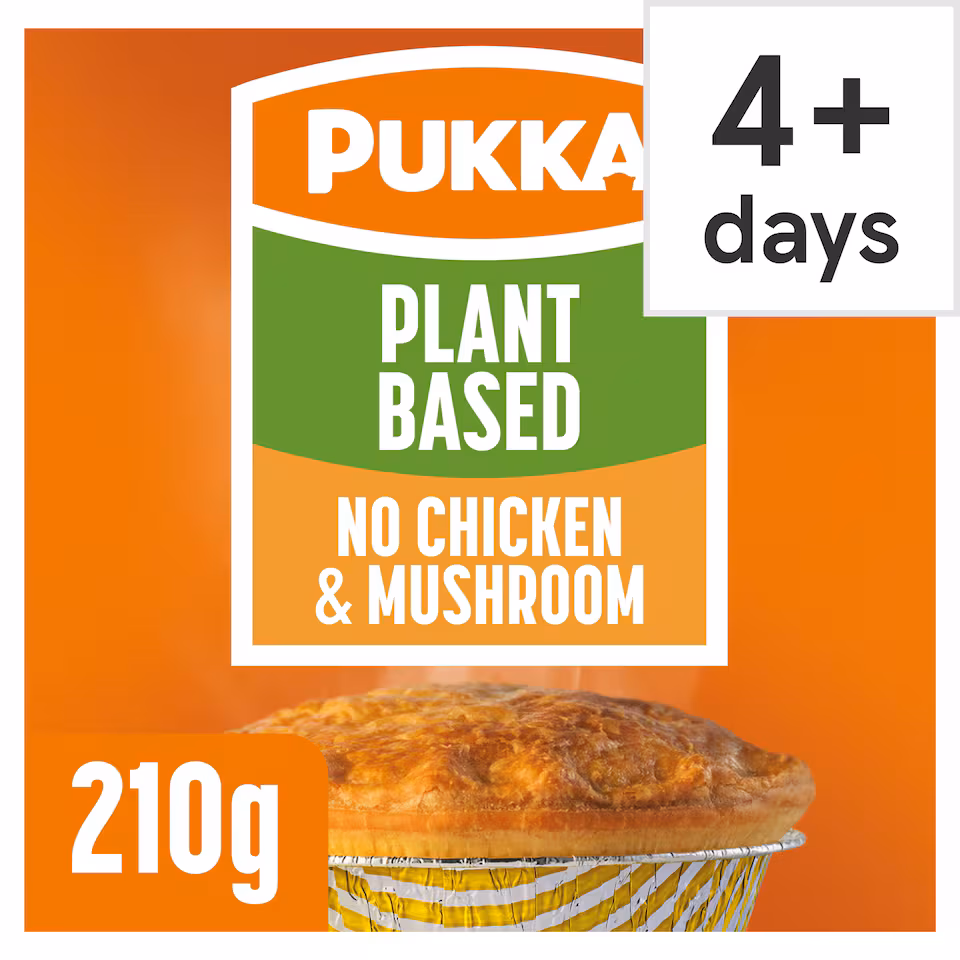 Pukka Vegan Chicken & Mushroom Pie