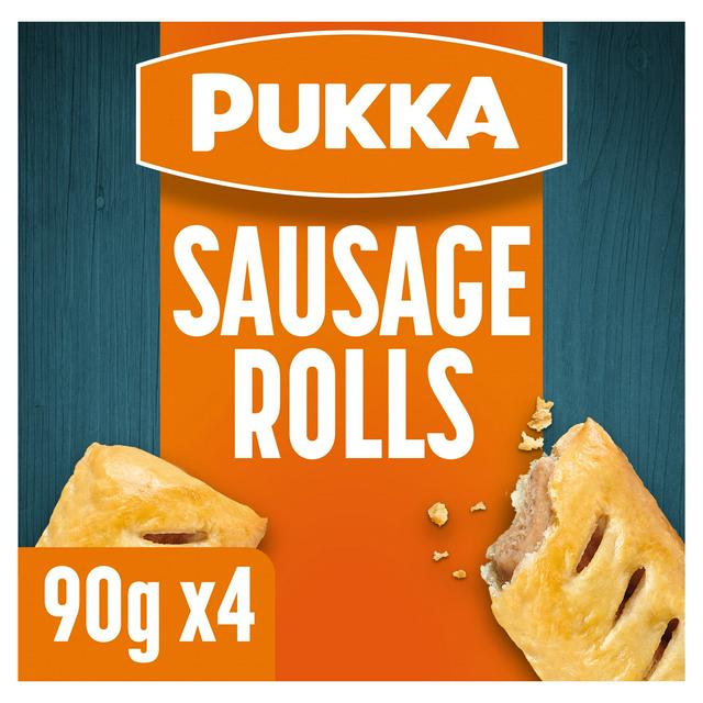 Pukka Sausage Rolls x4 360g