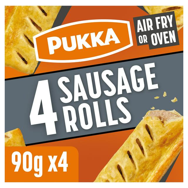 Pukka Sausage Rolls x4 360g