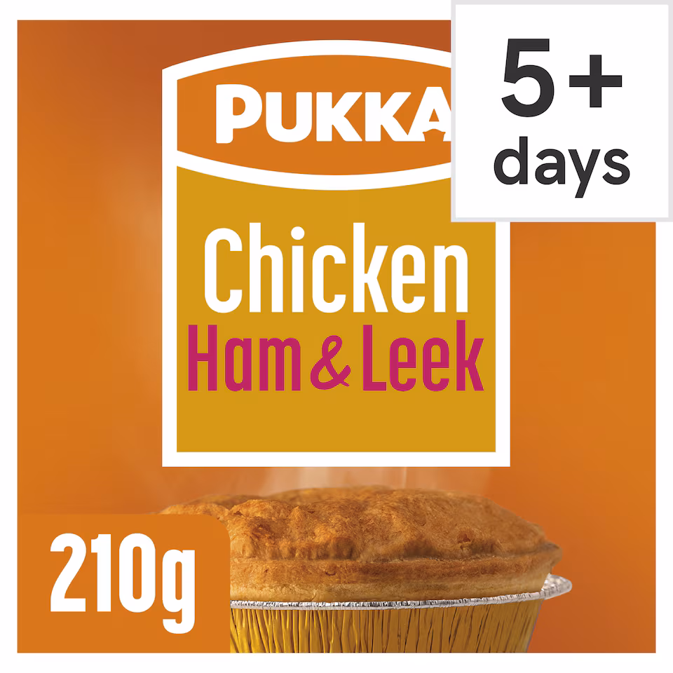 Pukka Chicken Ham and Leek Pie