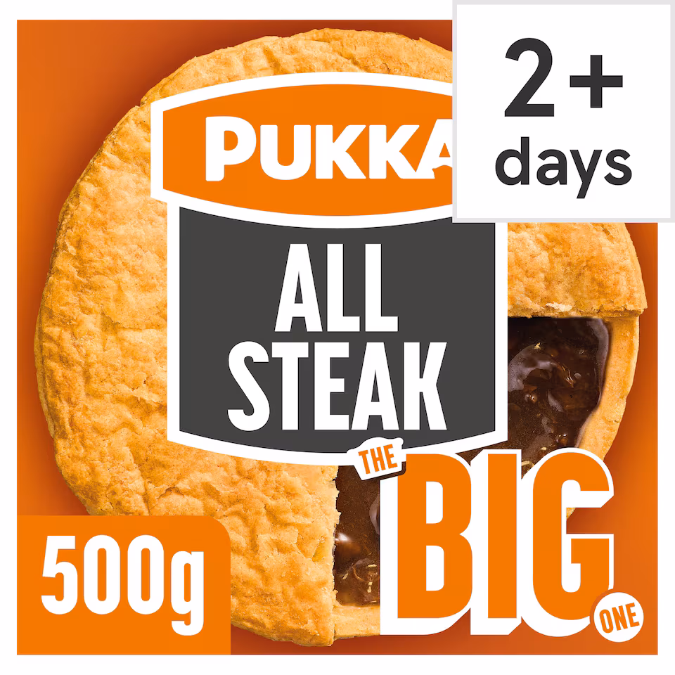 Pukka The Big One All Steak Pie