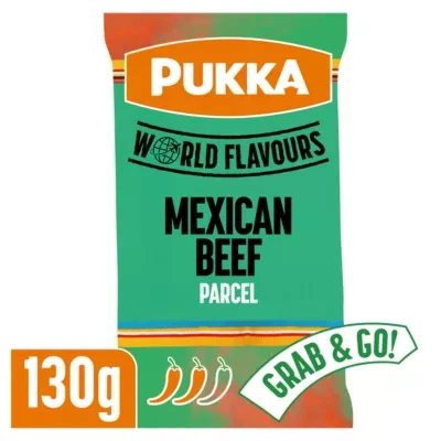 Pukka Mexican Beef Parcel 130g