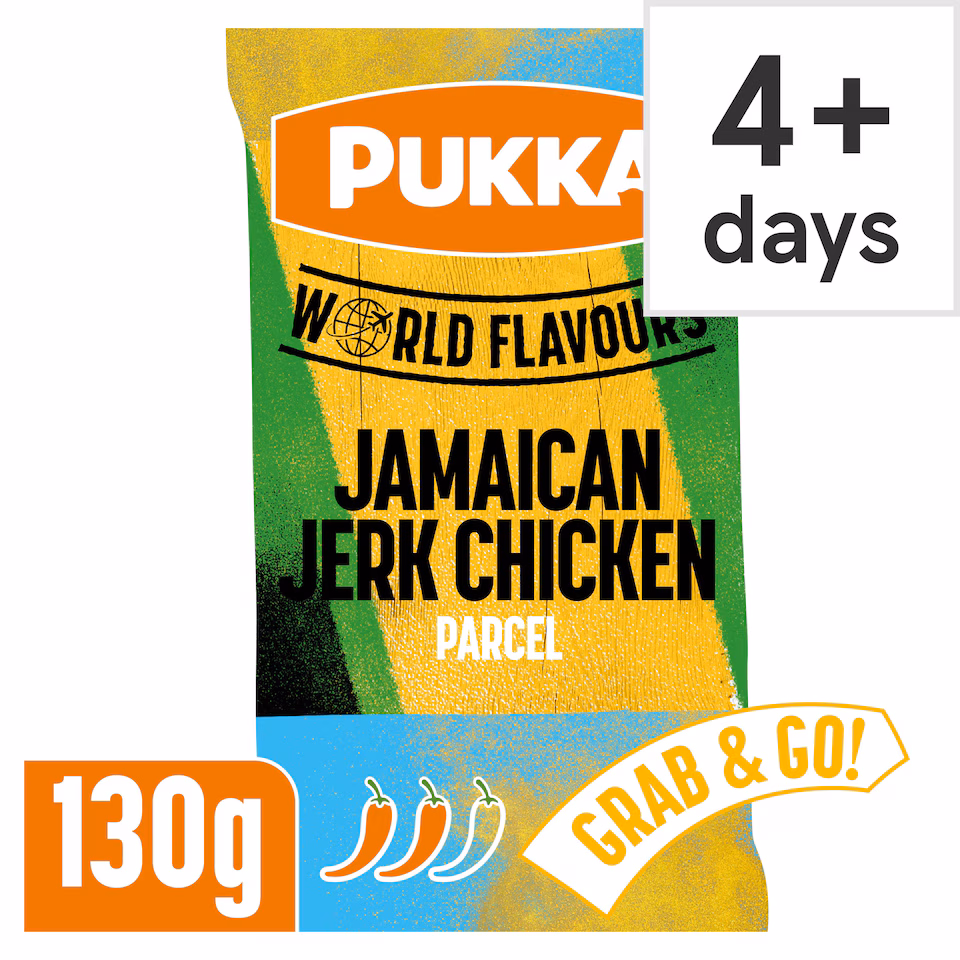 Pukka Jamaican Jerk Chicken Parcel 130g