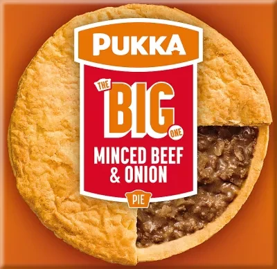 Pukka The Big One Minced Beef & Onion Pie