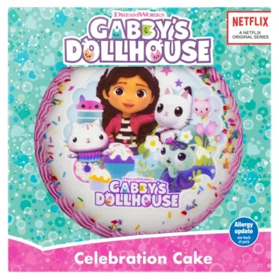 Dreamworks Gabby's Dollhouse Celebration Cake