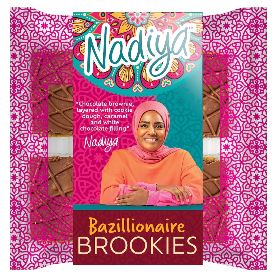 Nadiya Bazillionaire Brookies Slices 176g