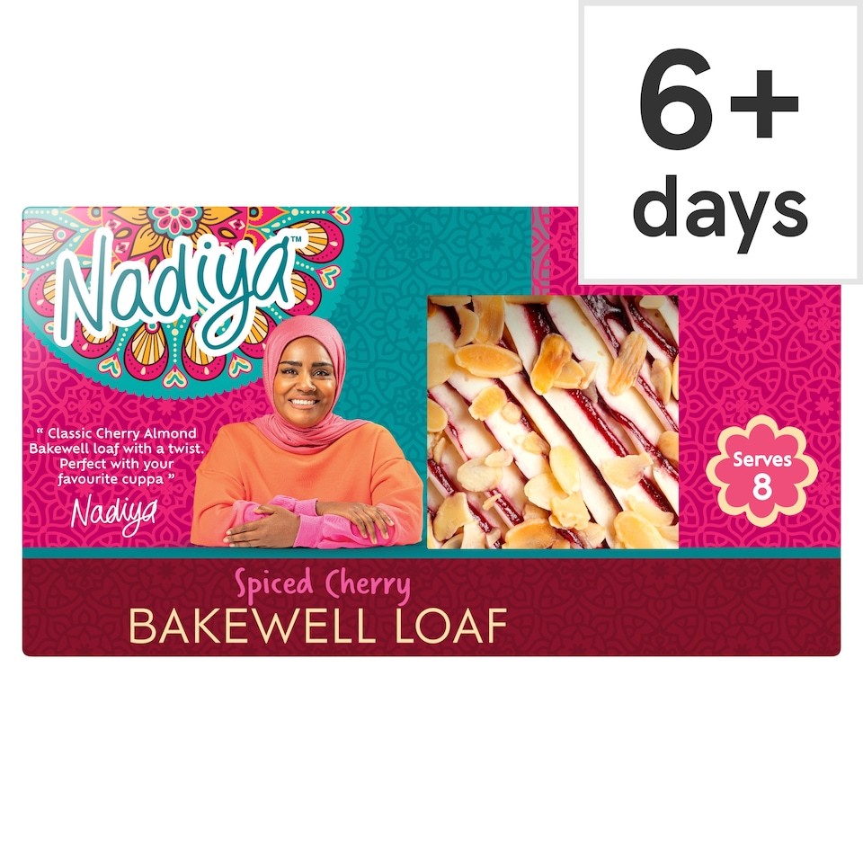 Nadiya Spiced Cherry Bakewell Loaf