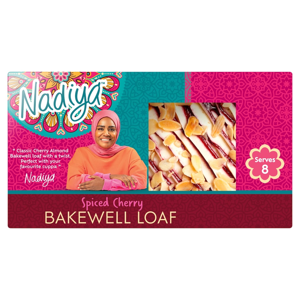 Nadiya Spiced Cherry Bakewell Loaf