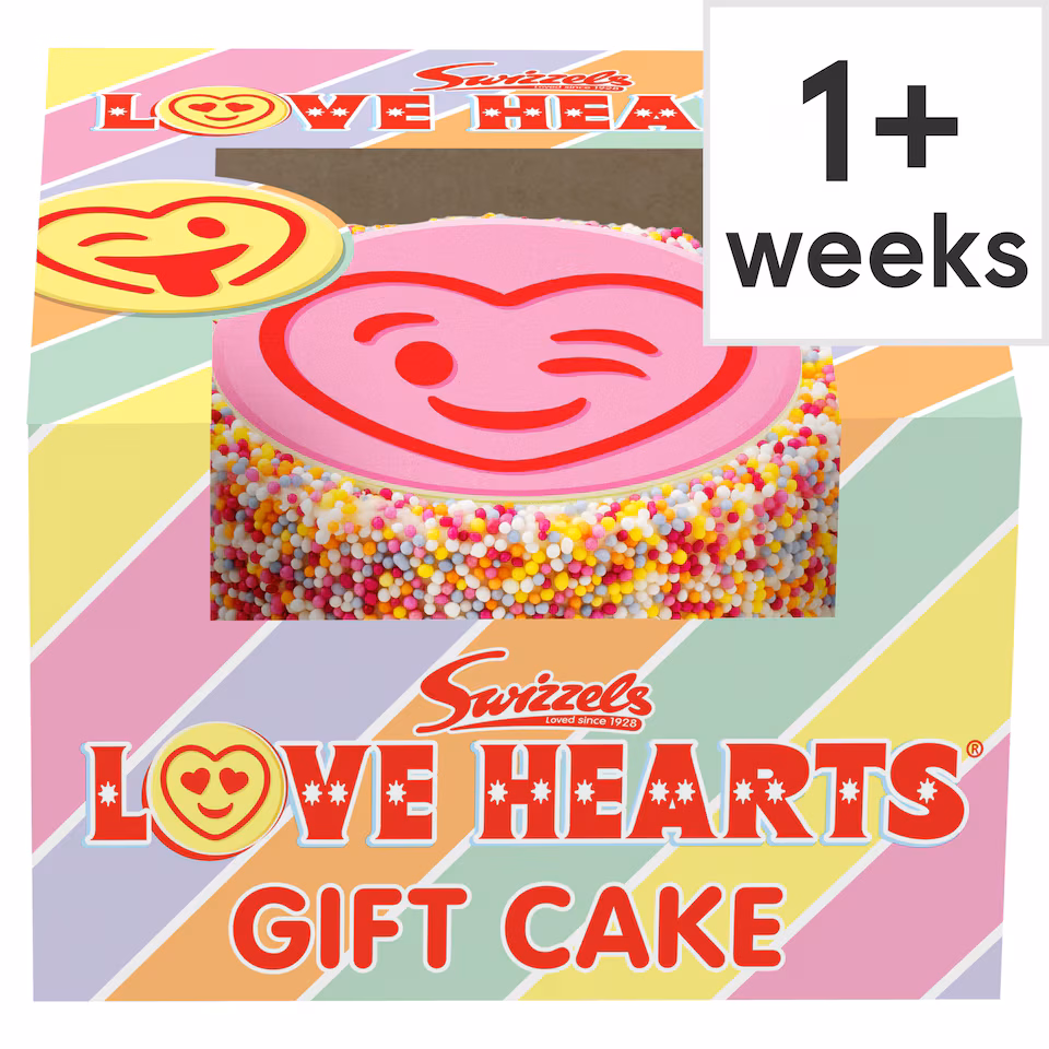 SWIZZELS Love Hearts Gift cake