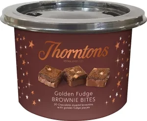 Thorntons Golden Fudge Brownie Bites