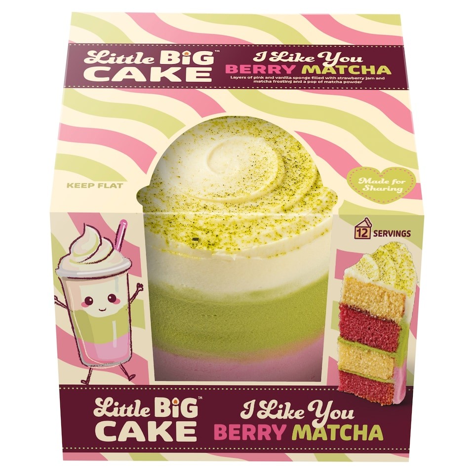 Little Big Cake Berry Matcha