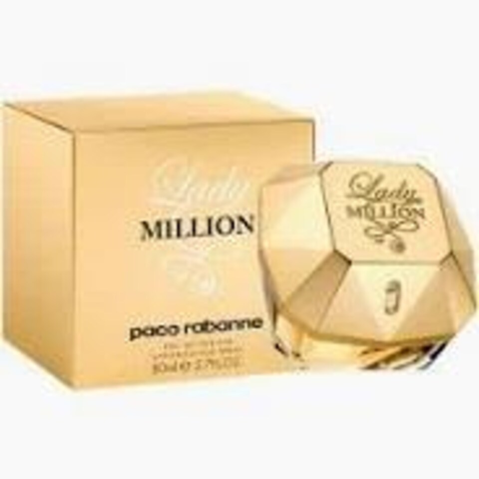 Paco Rabanne Lady Million Womens EDP 80ml Fragrance