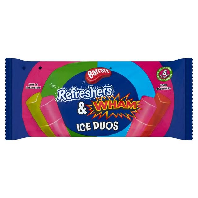 Barratt Refreshers & Wham Ice Duos 8 x 80ml