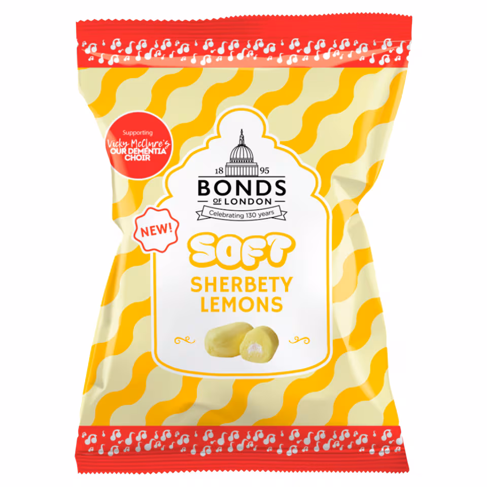 Bonds of London Soft Sherbety Lemons 120g