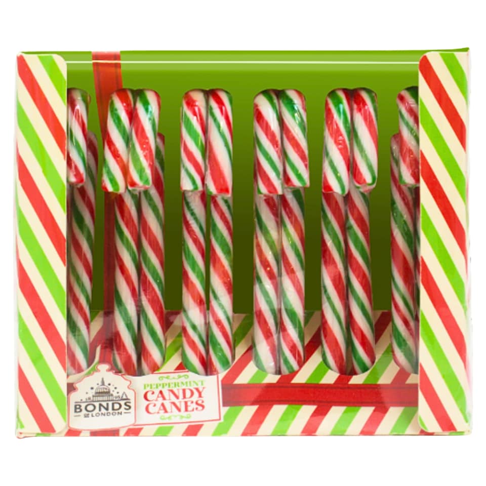 Bonds of London Peppermint Candy Canes 120g