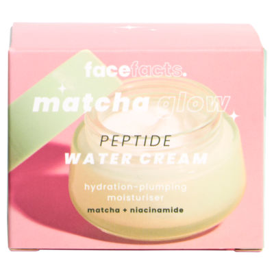 Face Facts Matcha Glow Peptide Water Cream 50ml