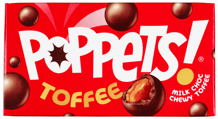 Poppets! Toffee 39g