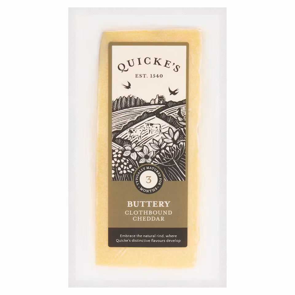 QUICKE'S Buttery Cheddar 150g