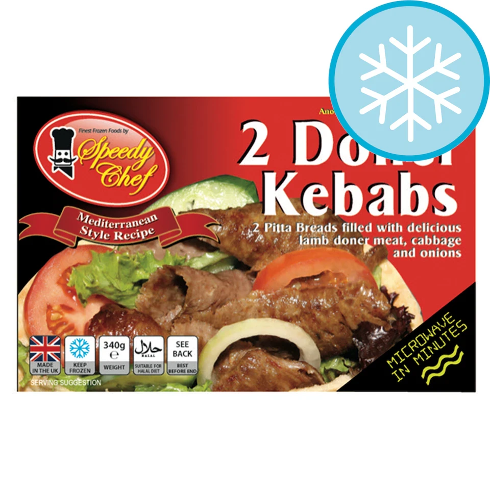 Easy Chef Doner Kebabs 2 x 340G