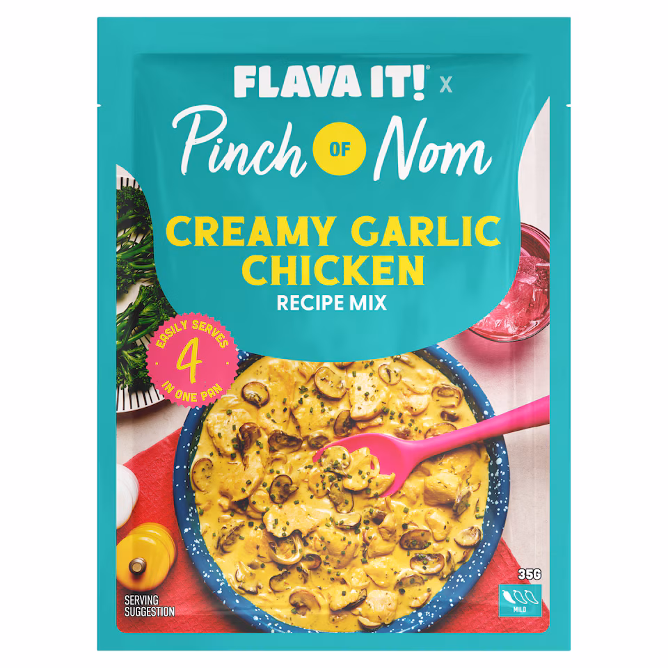 Pinch of Nom Creamy Garlic Chicken Recipe Mix 35g