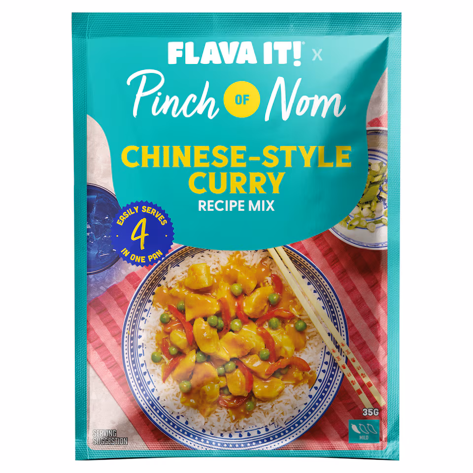 Pinch of Nom Chinese Style Curry Recipe Mix 35g