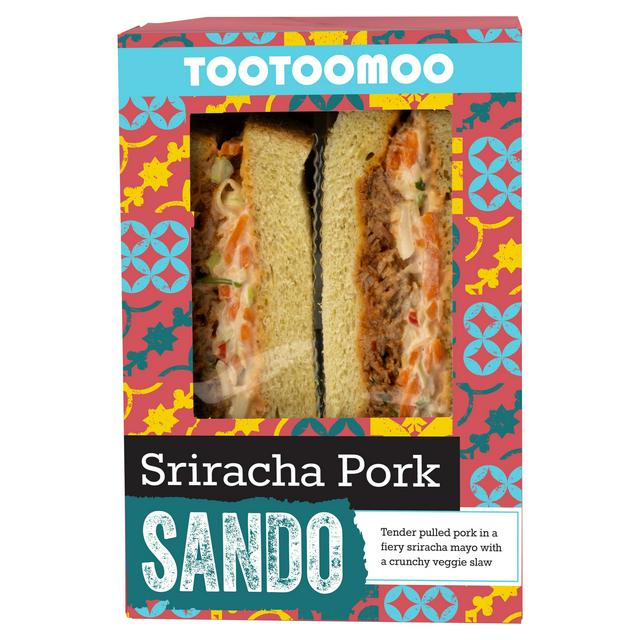 Tootoomoo Sriracha Pork Sando Sandwich