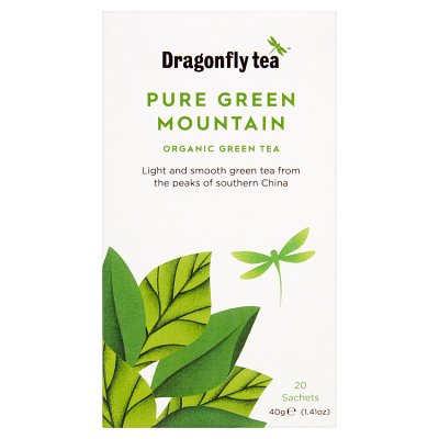 Dragonfly Tea Pure Green Mountain 20 Tea Bags