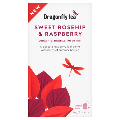Dragonfly Tea Sweet Rosehip & Raspberry 20's