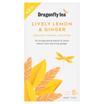 Dragonfly Tea Organic Lively Lemon and Ginger