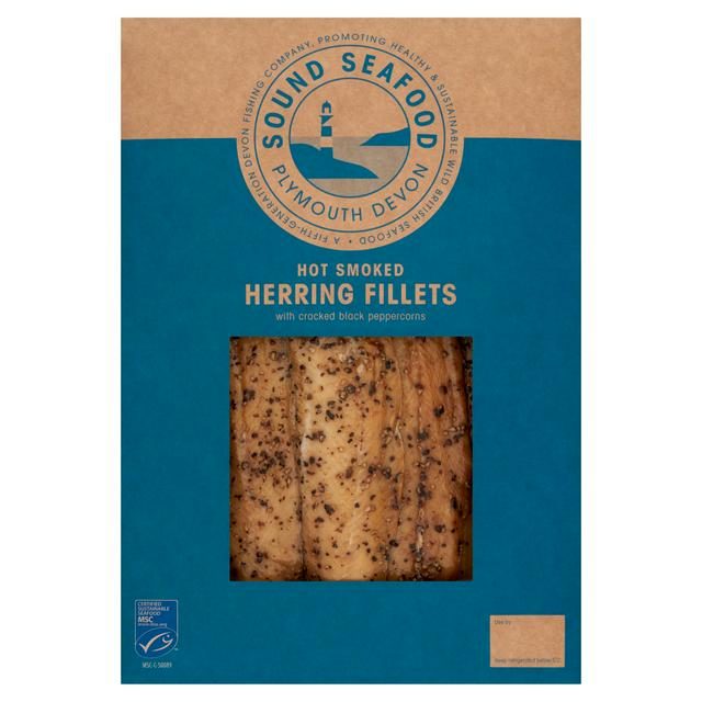 Sound Seafood Hot Smoked Herring Fillets 200g