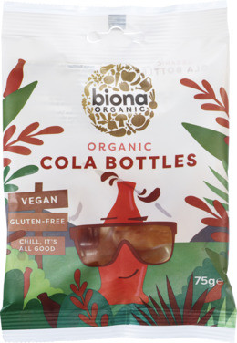 Biona Cool Cola Bottles Godteri Øko