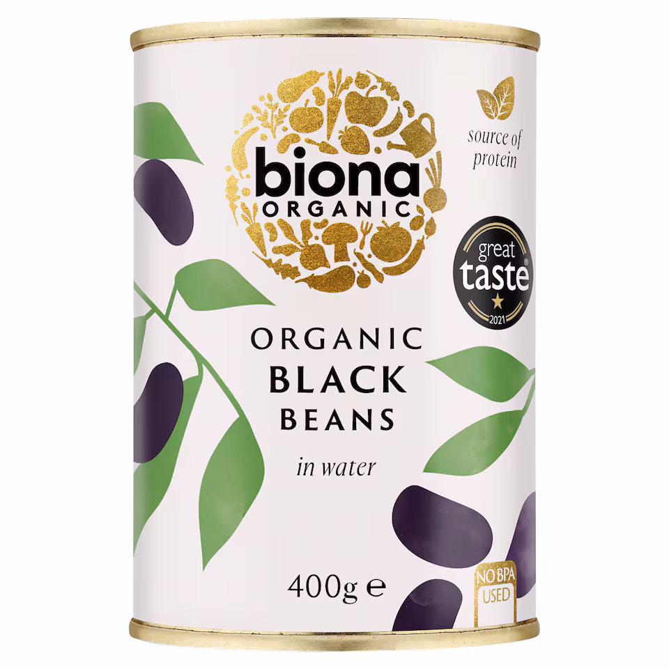 Biona Organic Black Beans 400G