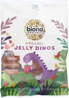 Biona Jelly Dinos Godteri 75g Øko