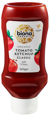 Biona Tomato Ketchup Classic Squeezy 560g Øko