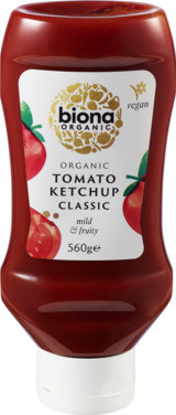 Biona Tomato Ketchup Classic Squeezy 560g Øko