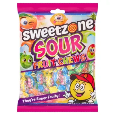 SweetZone Sour Fruit Chews 180g