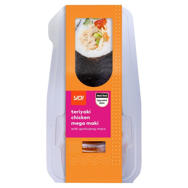 YO! 229g Teriyaki Chicken Mega Maki Roll with Gochujang Mayo