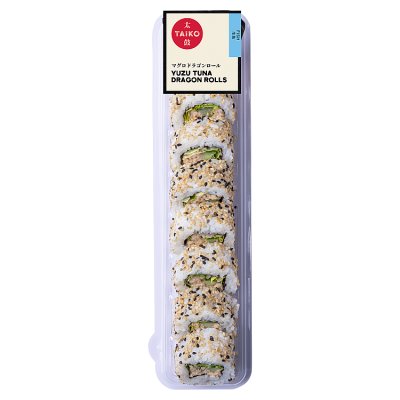Taiko Yuzu Tuna Dragon Rolls