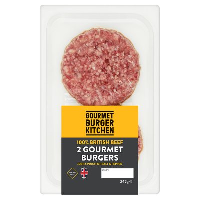 Gourmet Burger Kitchen 2 Gourmet Beef Burgers