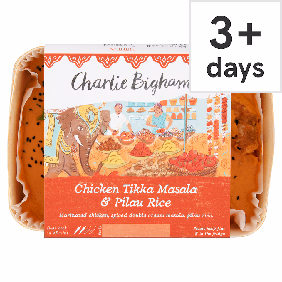 Charlie Bigham's Chicken Tikka & Rice 805G