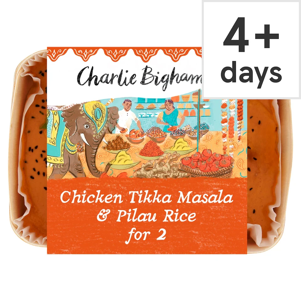 Charlie Bigham's Chicken Tikka & Rice 805G