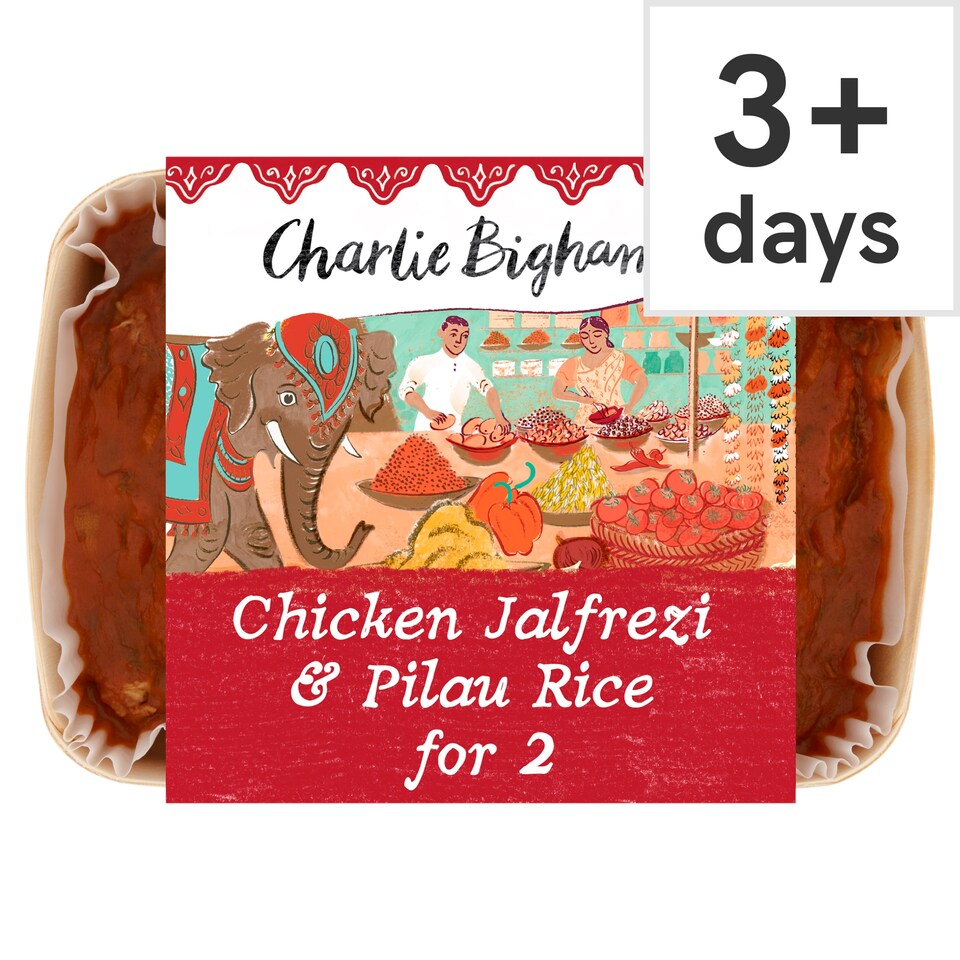 Charlie Bigham's Chicken Jalfrezi & Rice 845G