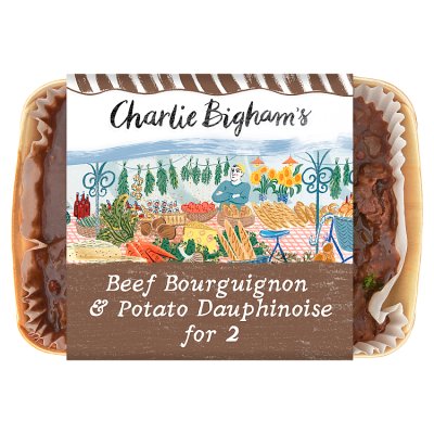 Charlie Bigham's Beef Bourguignon & Dauphinoise Potatoes for 2