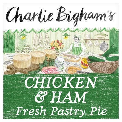 Charlie Bigham's Chicken, Ham & Leek Full Pastry Pie