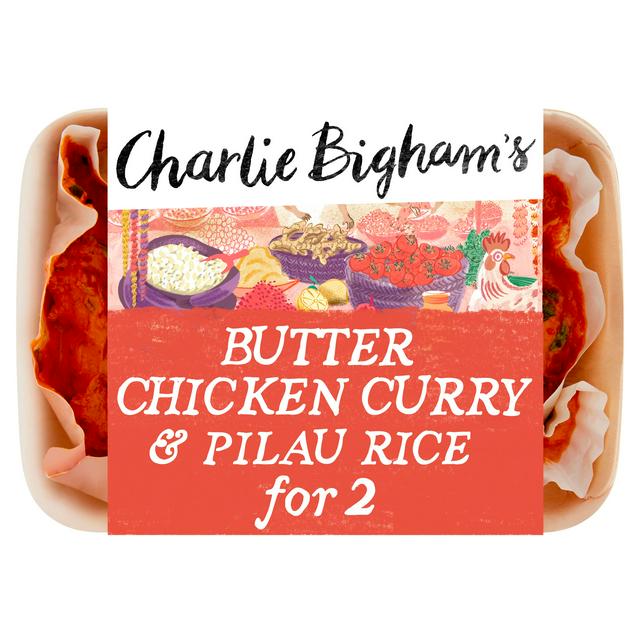 Charlie Bigham's Butter Chicken Curry & Pilau Rice 812g